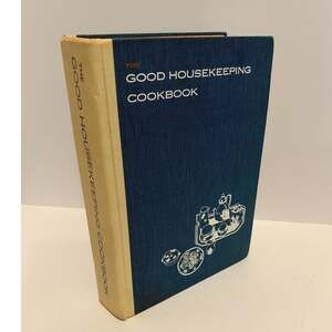 The Good Housekeeping Cookbook 1963 recipes with color photos and illustrations